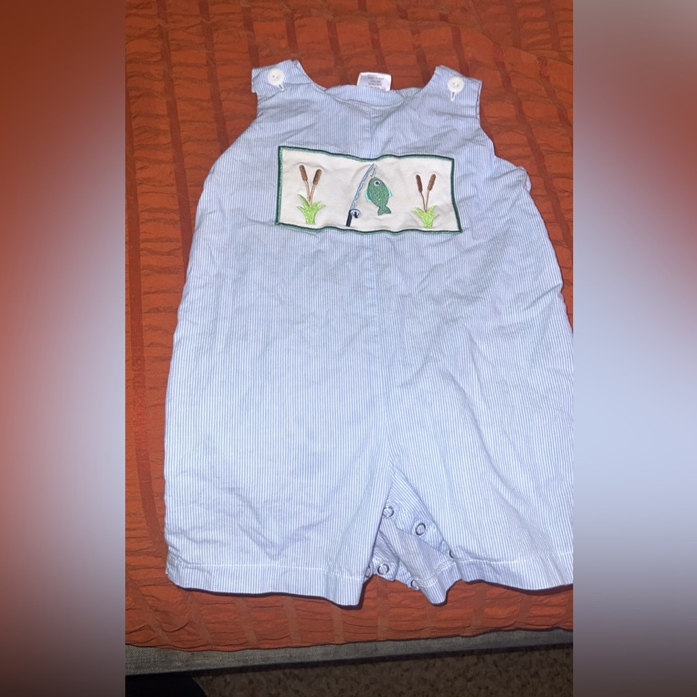 18 month Fishing Romper!